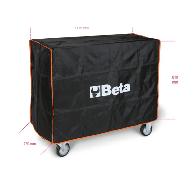 Nylon cover for mobile roller cabs C24SA-XL, C24SL, C24SL-CAB