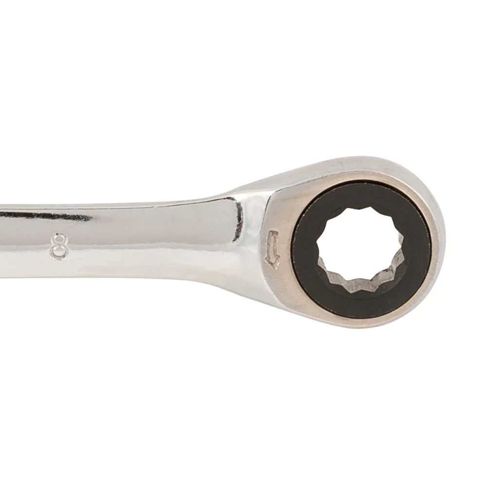 Silverline Fixed Head Ratchet Spanner 8mm - Image 3