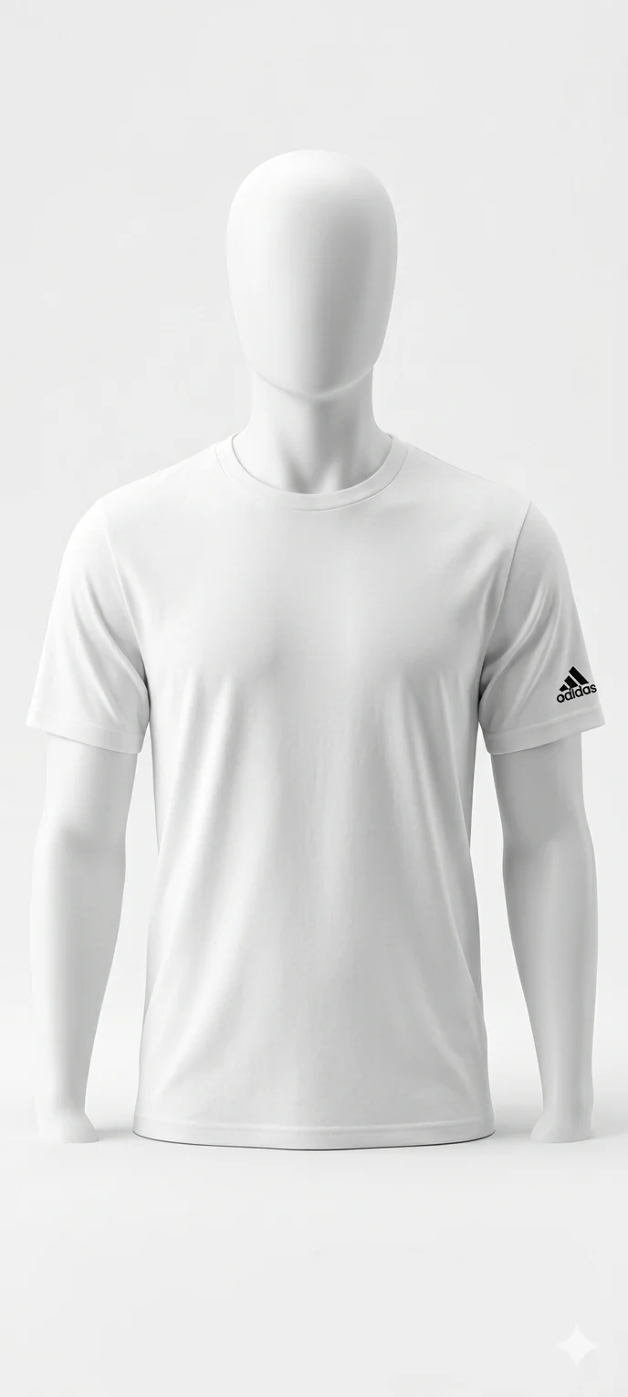 Adidas The Go-To Tee Casual Shirt Top T-Shirt - Image 3