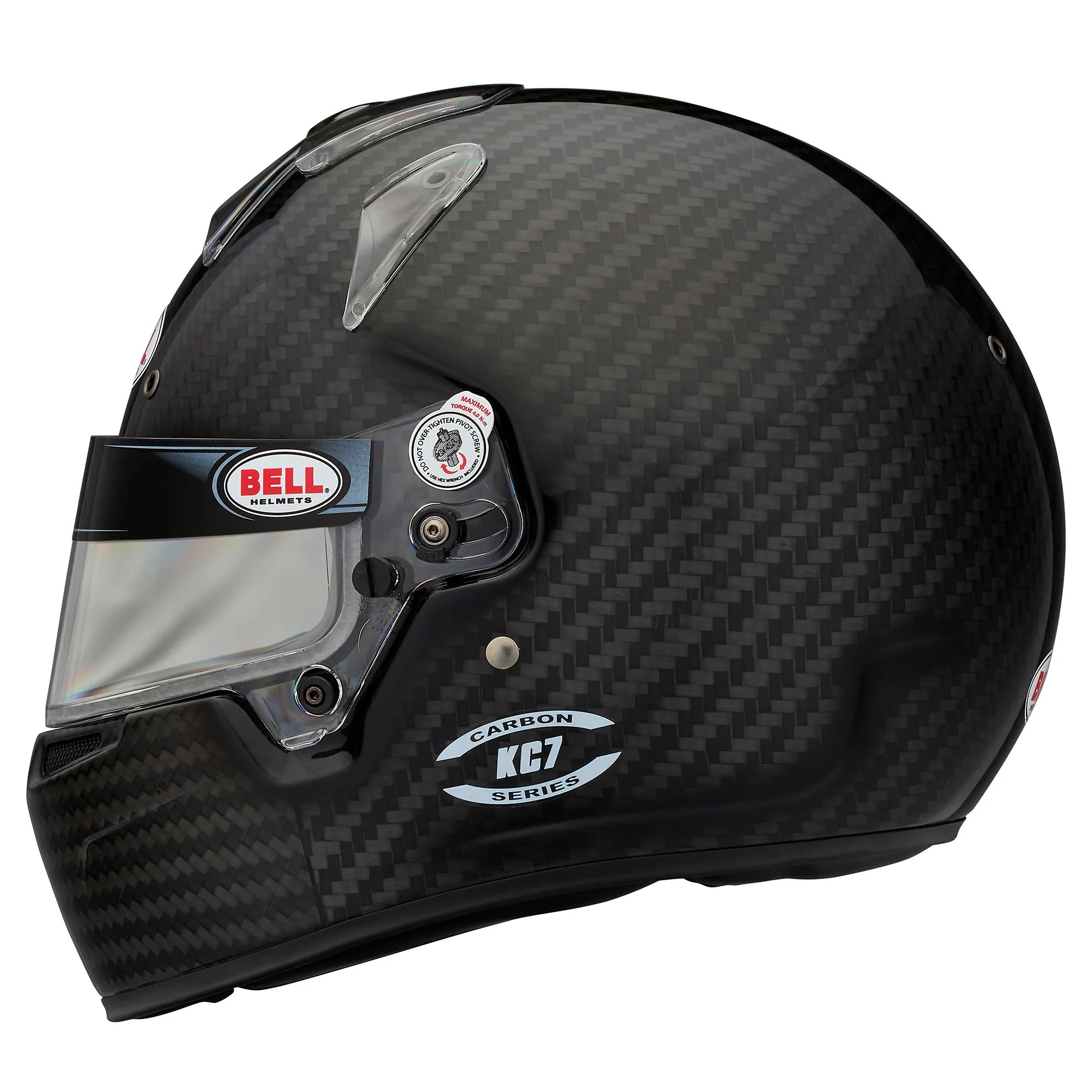 Bell Carbon KC7-CMR Kart Helmet - Image 3