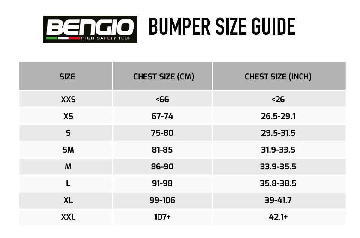 Bengio Rib Protector Standard All Sizes and Colours - Image 2