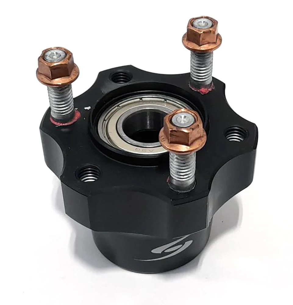 Synergy Freeline Front Wheel Hub 50mm 17mm A/P HQ Black - Image 2