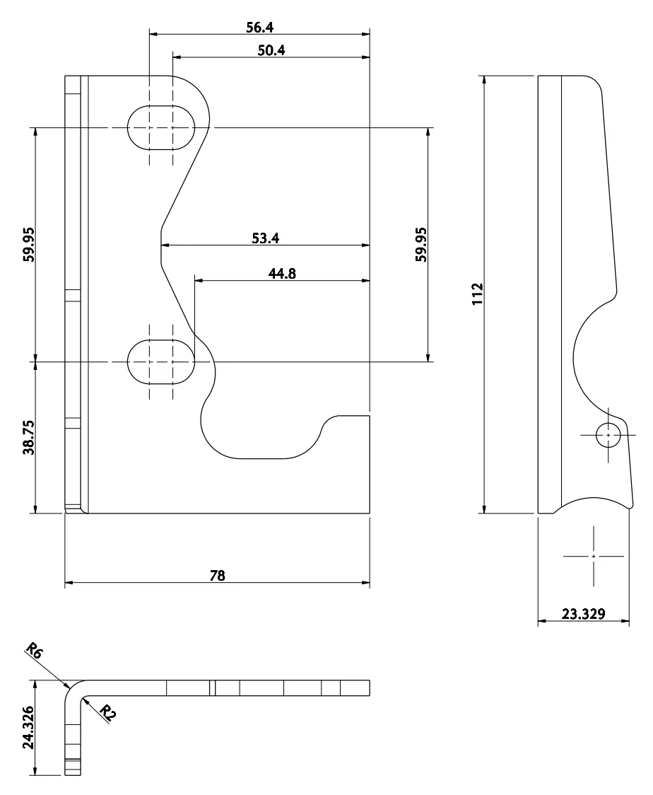 Chassis Inside Lower Bearing Hangar Bracket - Image 2