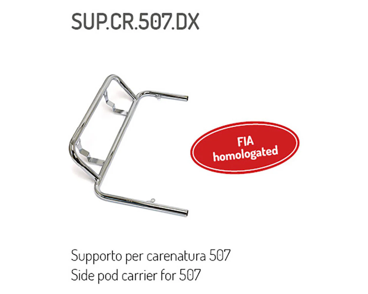 KG 507 Side Pod Carrier Bar CR.507 500mm - Image 2