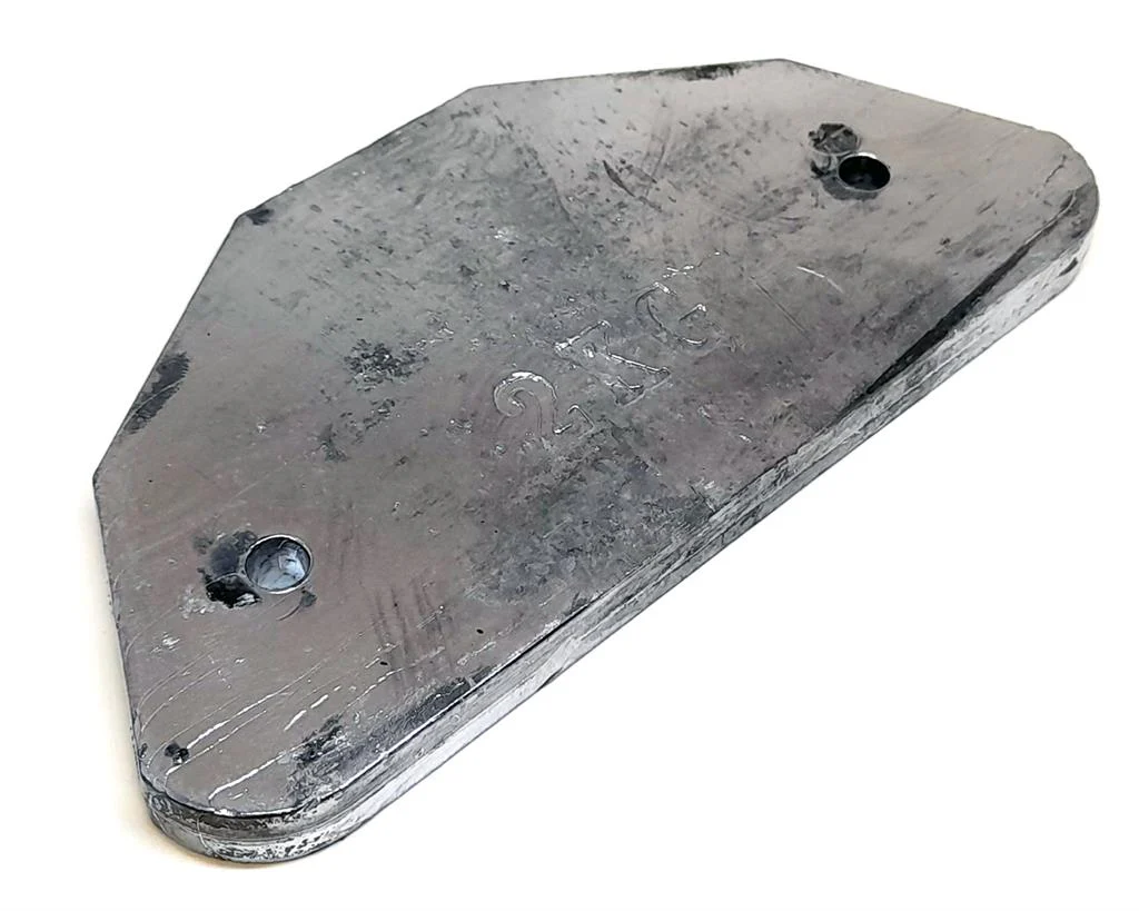 Lead Weight 1kg 2kg 4kg (8mm Bolt) - Image 3