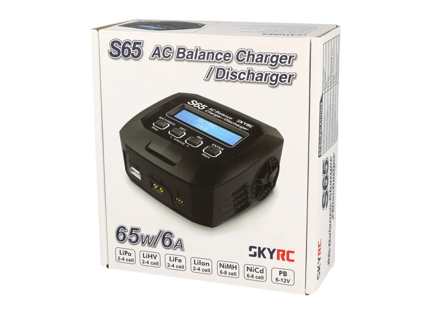 Lipo SKYRC S65 65W AC Balance Battery Charger - Image 3