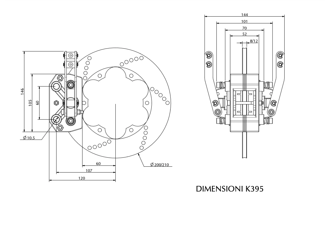 Rear Brake Caliper Mechanical - Image 2
