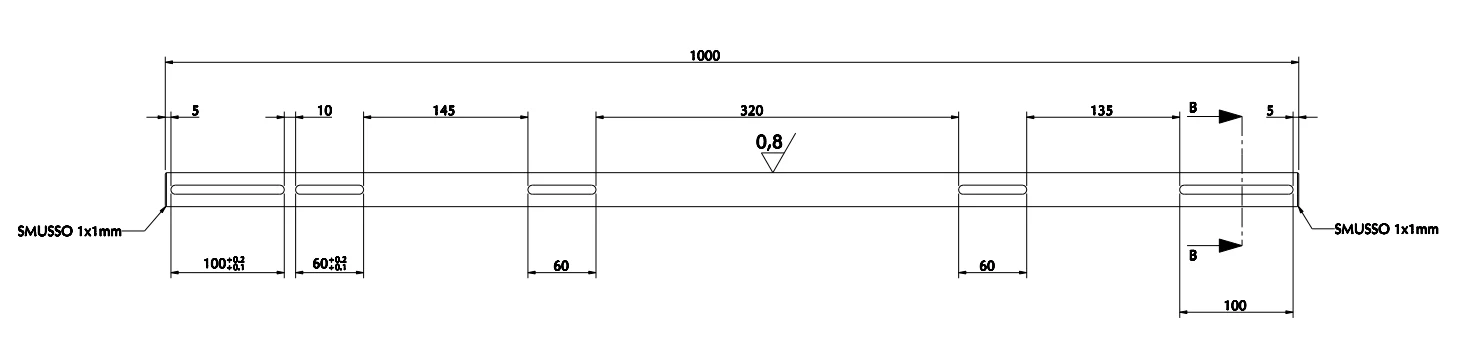 Rear Solid Axle 30mm (8mm Keyway) - Image 4