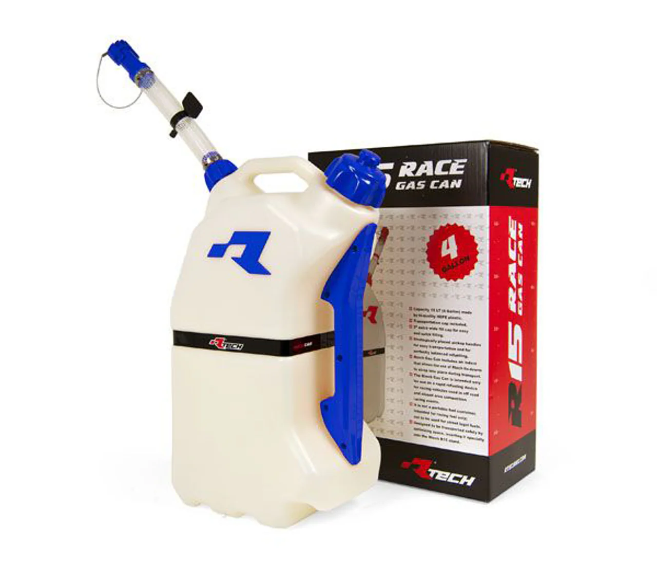 Rtech Fuel Can (15L) With Flexible Hose Spout (Various Colours) - Image 2