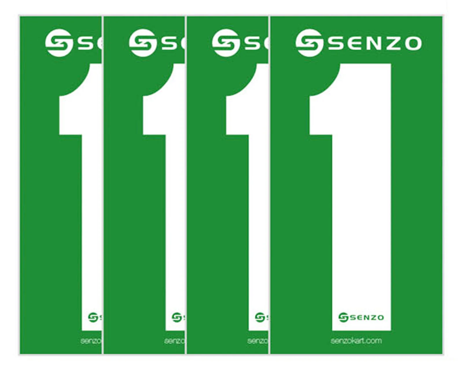 Senzo Adhesive Numbers Pack of 4 - Image 37