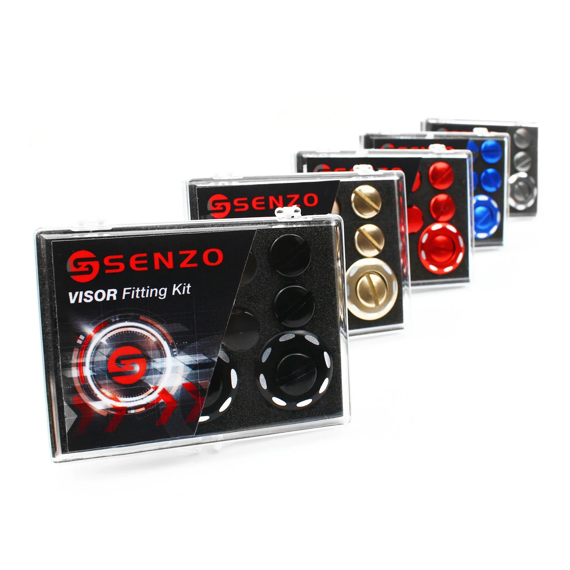 Senzo Replacement Arai Visor Fitting Kit CK6 - Image 2