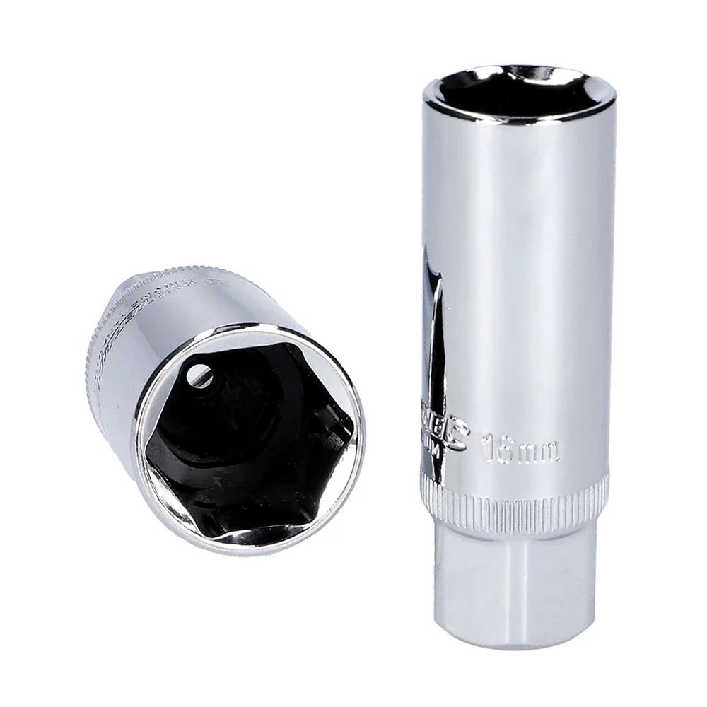 Silverline Spark Plug Deep Socket Set 2pce - Image 2