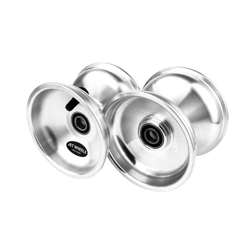 Jet Wheel O/D 105mm Central (95mm Id) Silver (SINGLE WHEEL)