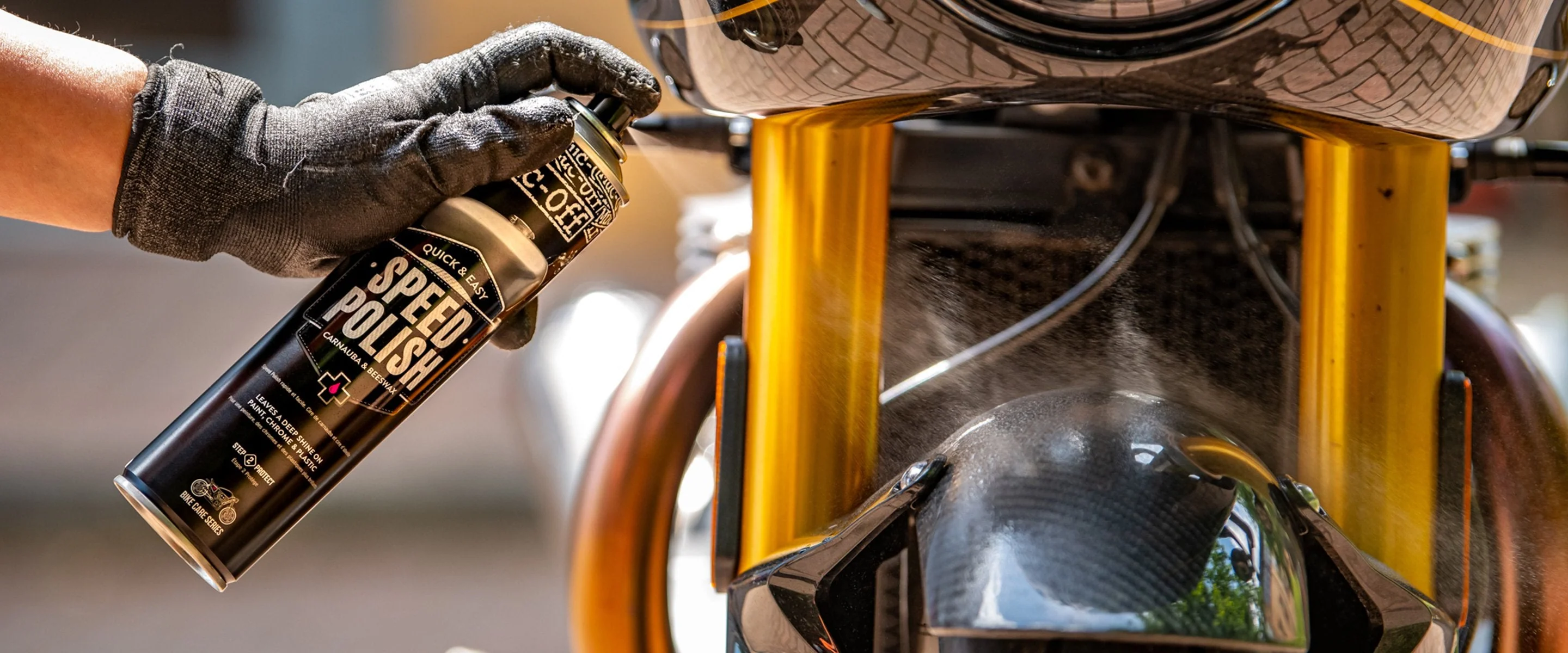 Muc-Off Motorcycle Speed Polish 400ml - Image 2