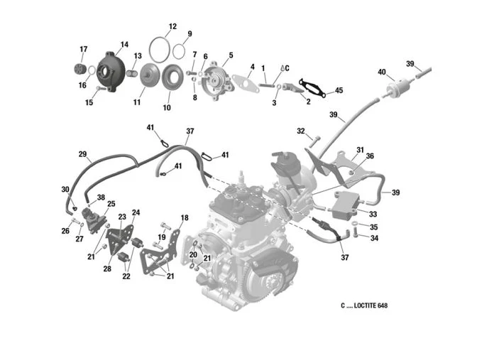 Rotax Max Genuine Green Power Valve Bellow 260728 - Image 2