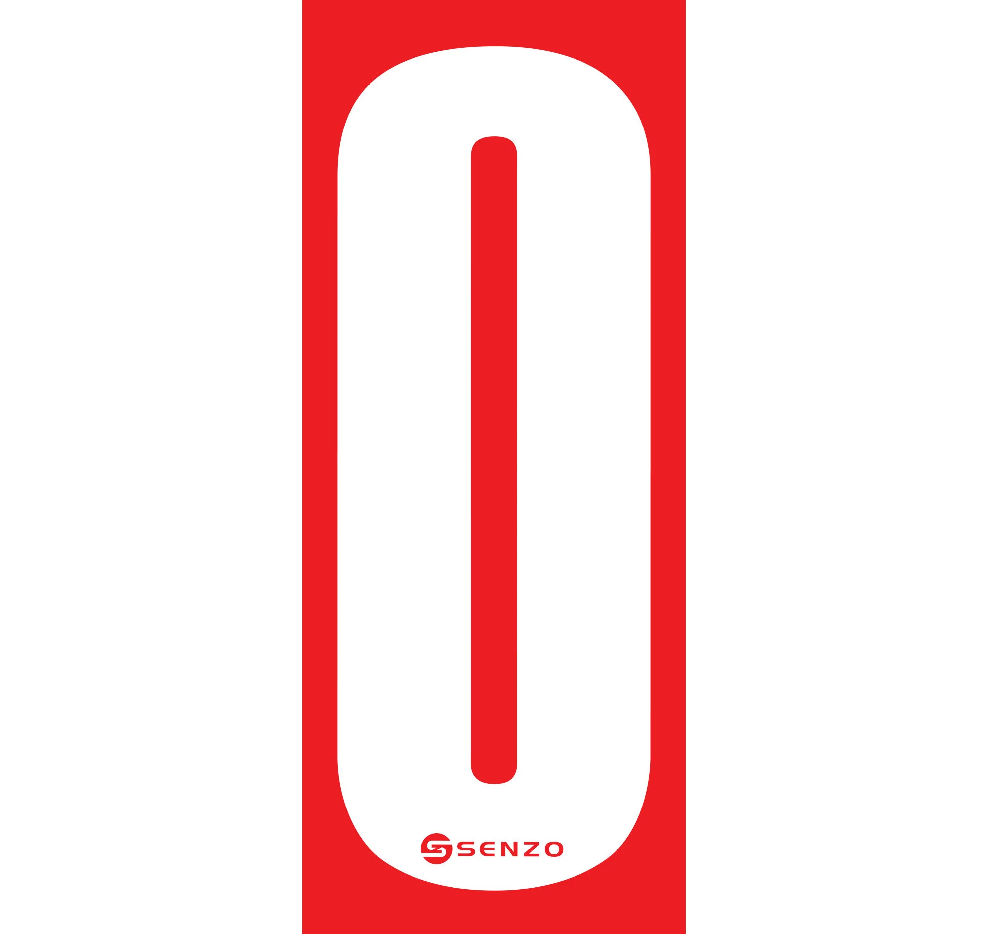 Senzo Small Number Bodywork Sticker 160mm x 65mm - Image 22