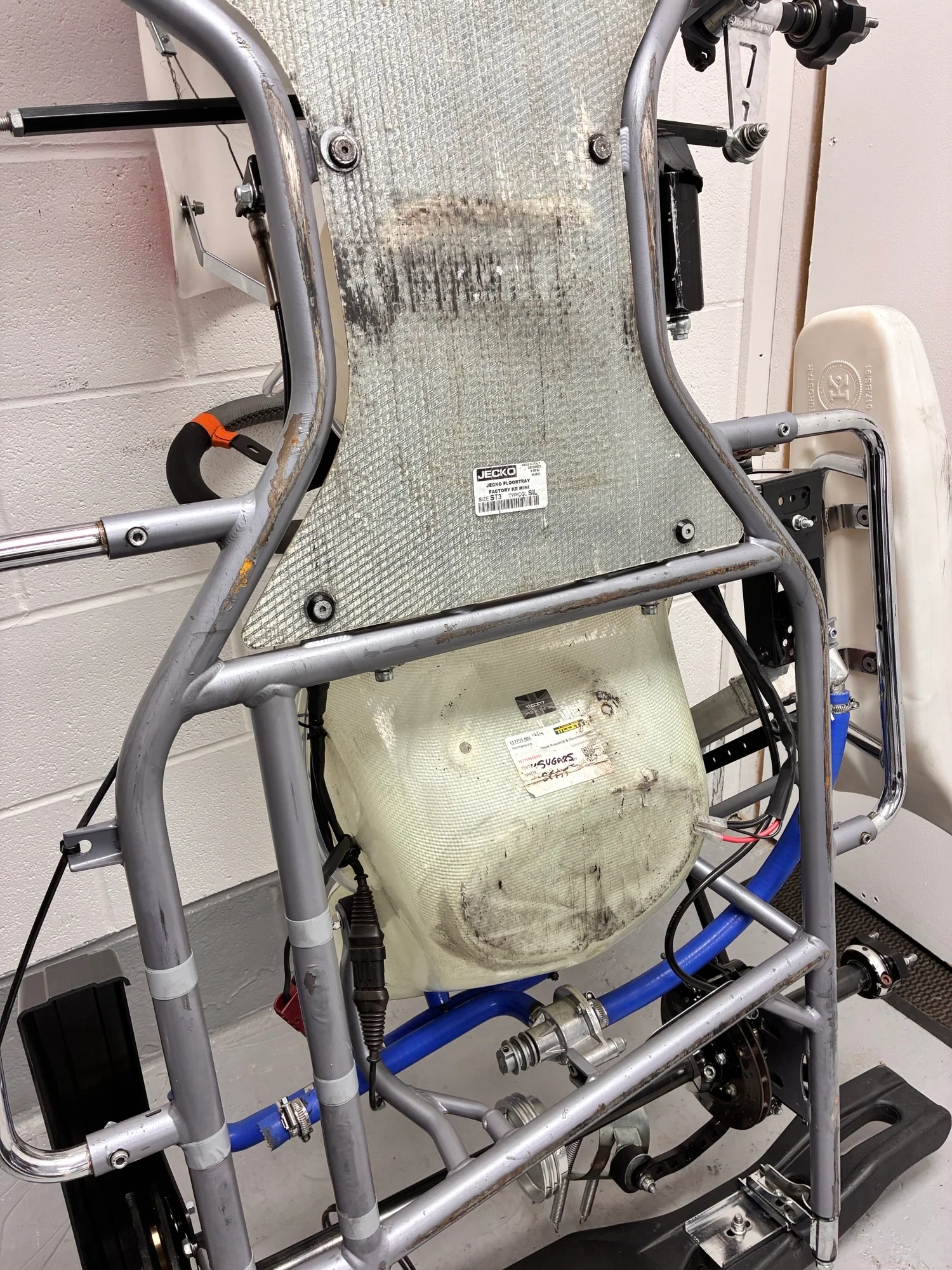 Used Kart Republic 950 Cadet Chassis with Iame Water Swift Radiator Package - Image 3