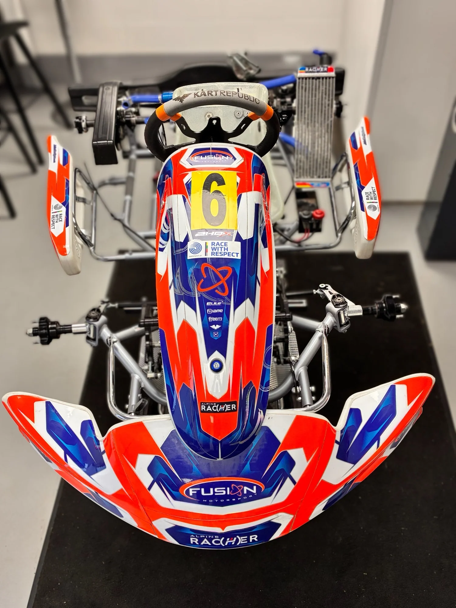 Used Kart Republic 950 Cadet Chassis with Iame Water Swift Radiator Package - Image 5