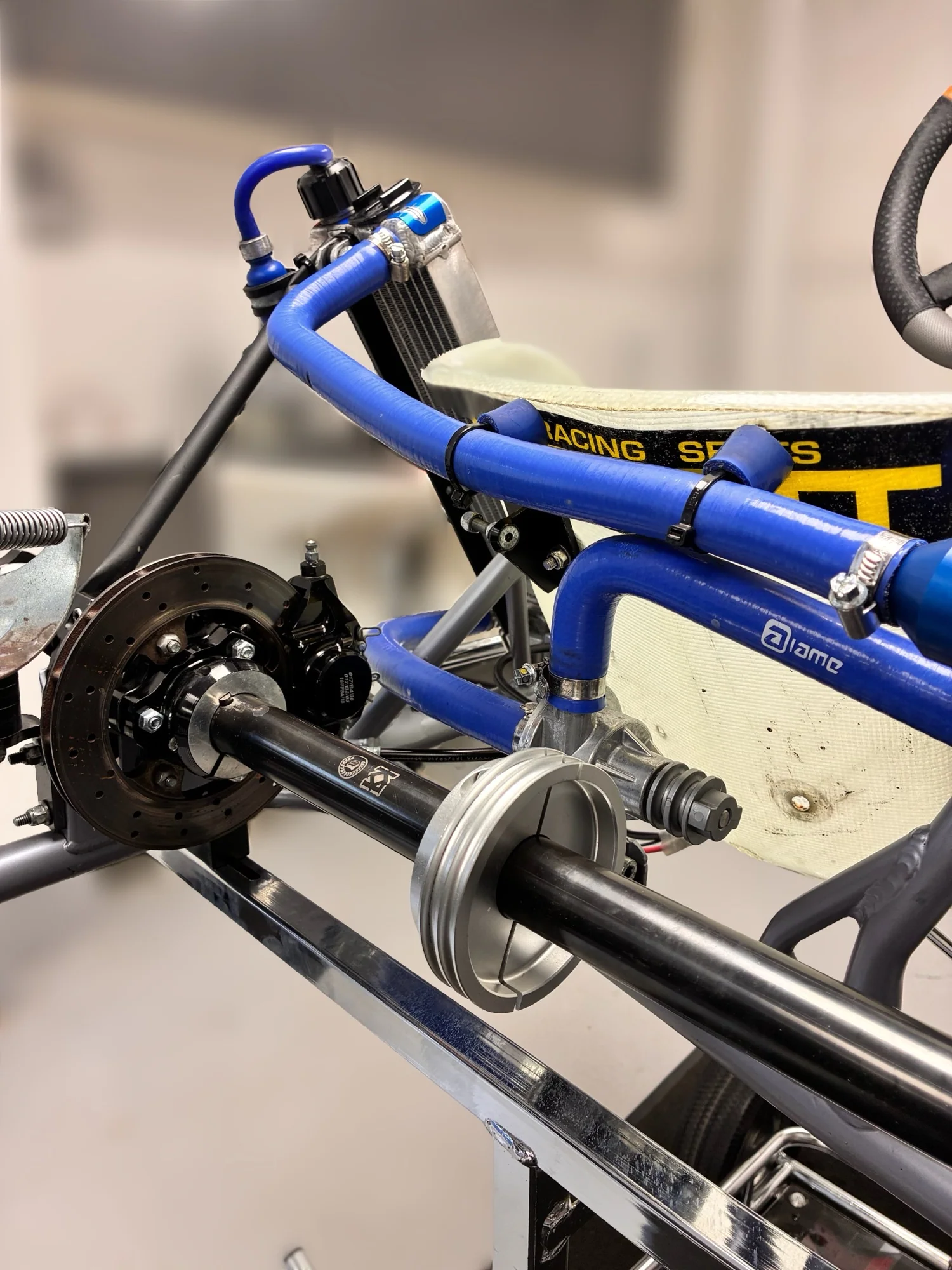 Used Kart Republic 950 Cadet Chassis with Iame Water Swift Radiator Package - Image 6